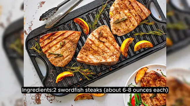 Video thumbnail for Summer on a Plate_ Grilled Swordfish Recipe