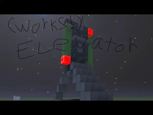 'Video thumbnail for I BUILT A ELEVATOR IN Minecraft: Bedrock Edition!'