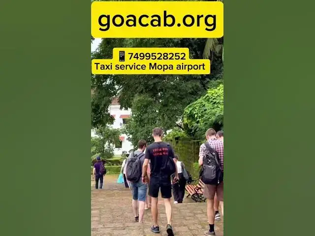 Video thumbnail for Goa airport taxi service🚕 Mopa airport taxi 🚘 #cab#goanews #goa #goadiaries #goatourism #goaculture