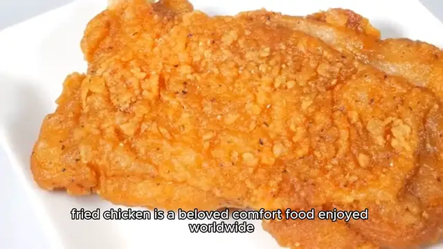 'Video thumbnail for Fried Chicken Recipe'