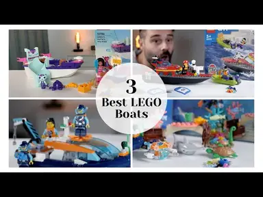 'Video thumbnail for 3 Best LEGO Boats'