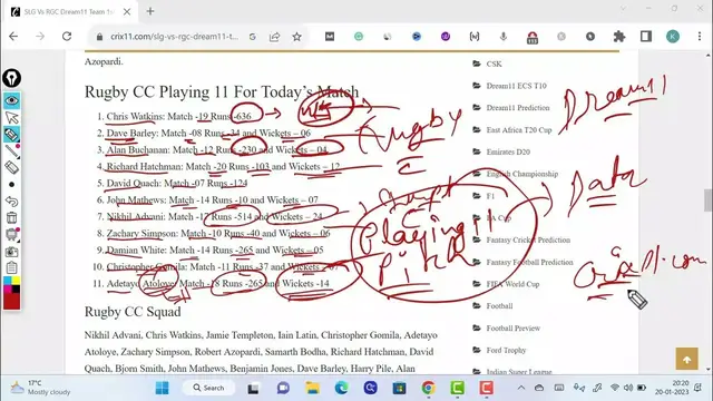 Video thumbnail for SLG vs RGC Dream11 Prediction | SLG vs RGC Dream11 Team and Playing 11 1st and 2nd Match | GL | SL