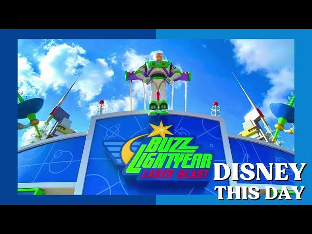 Video thumbnail for Buzz Lightyear Laser Blast | DISNEY THIS DAY | April 8, 2006