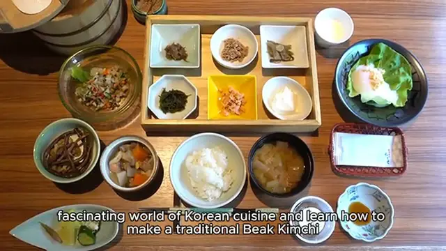 Video thumbnail for baek kimchi recipe