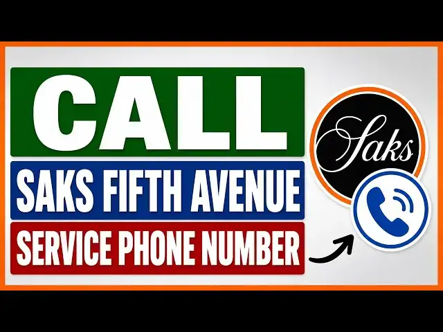 Video thumbnail for How To Find & Call Saks Fifth Avenue Customer Service Phone Number? [in 2026]