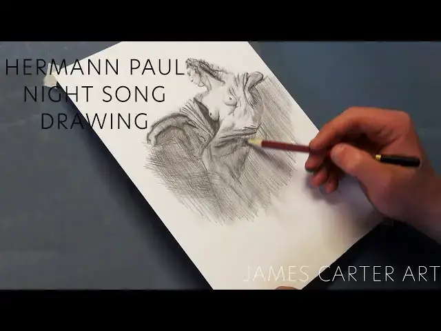 Video thumbnail for Hermann Paul Night Song Sample Drawing