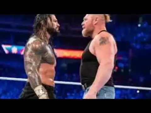 'Video thumbnail for Brock Lesnar REVENGE for Roman Reigns WWE 2022 The Beast Brock Lesnar vs Roman Reigns vs Usos'
