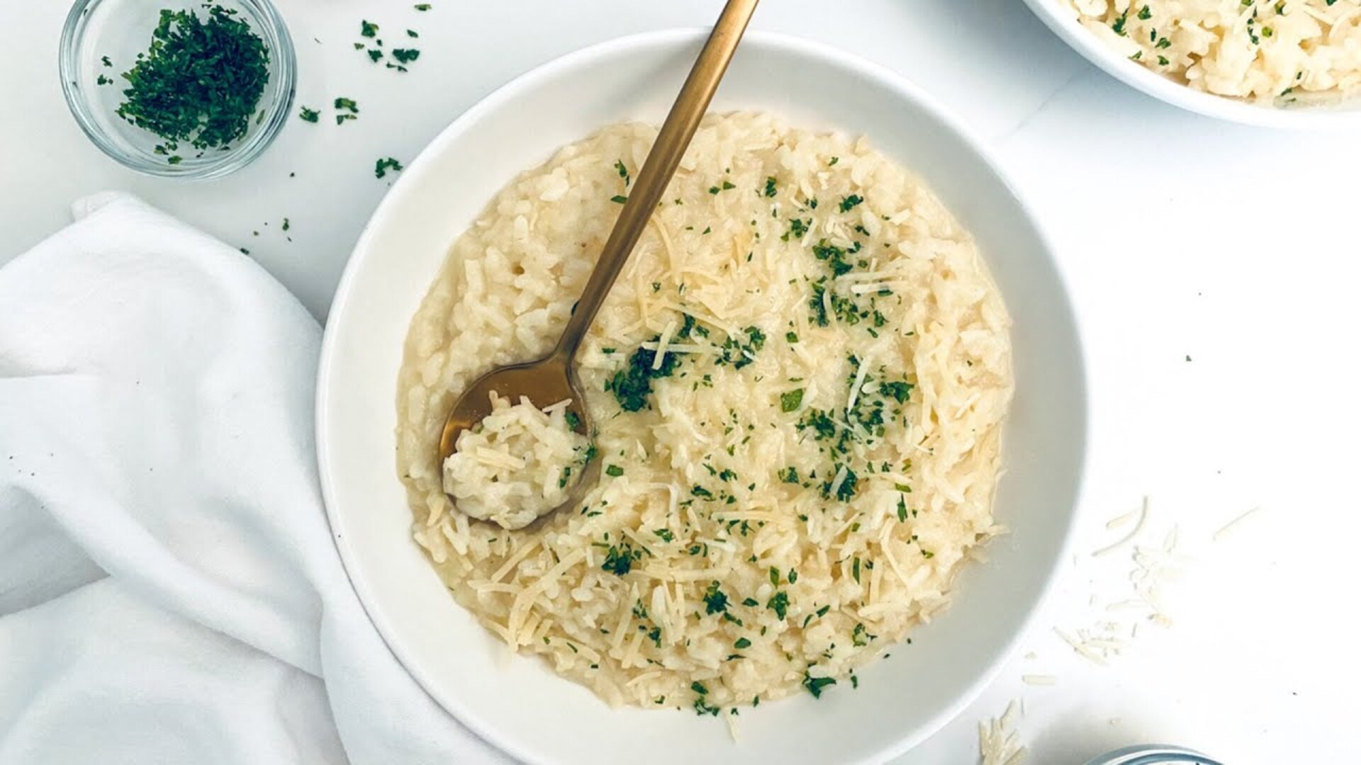 Video thumbnail for Instant Pot Risotto Alla Parmigiana Recipe