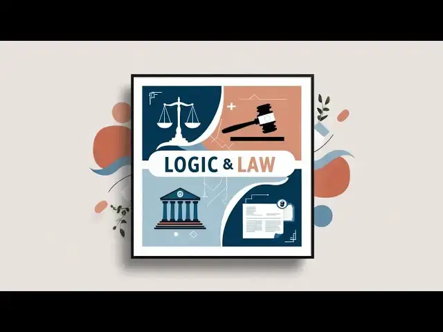 Video thumbnail for The Relationship Between Logic and Law: An Essential Framework for Justice
