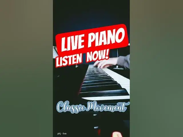Video thumbnail for Immersive PIANO Classic Solo! [Live]