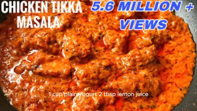 'Video thumbnail for How to make Chicken Tikka Masala '