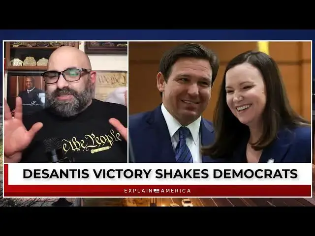 Video thumbnail for DeSantis Victory Shakes Democrats - They Are Finished And They Know It