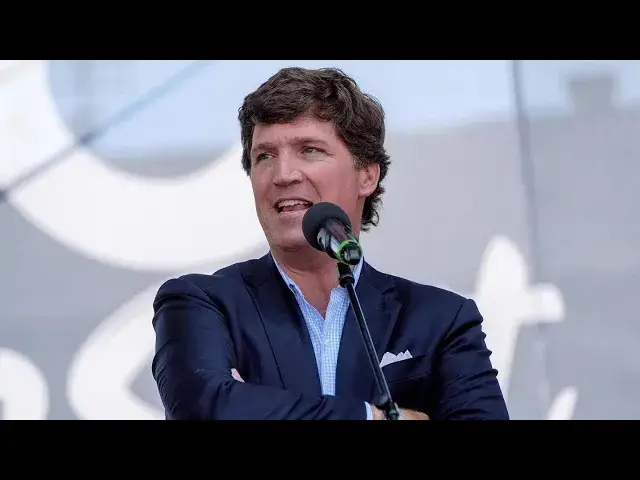 Video thumbnail for Tucker Carlson Makes First Speech Since Being Fired - Starts Naming Names