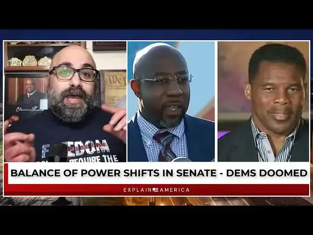 Video thumbnail for Democrats Get Devastating Senate News - Balance Of Power Has Shifted