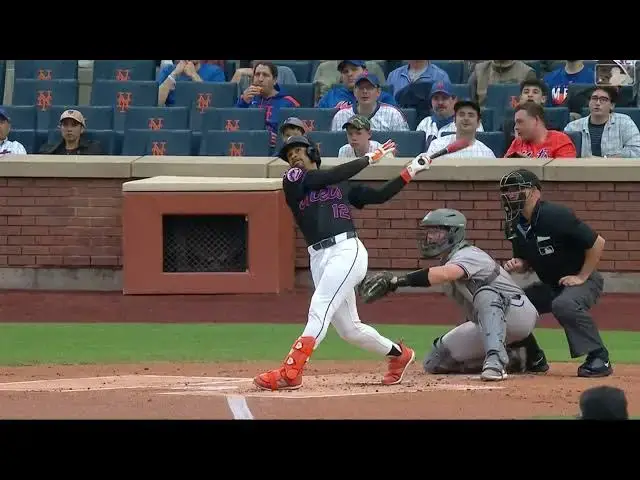 Video thumbnail for Francisco Lindor HAMMERS a Solo Home Run! | 11th HR of 2025 | New York Mets | 05/30/2025