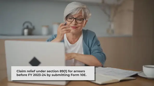 Video thumbnail for Tax Relief on Salary Arrears - sec89 of IT Act