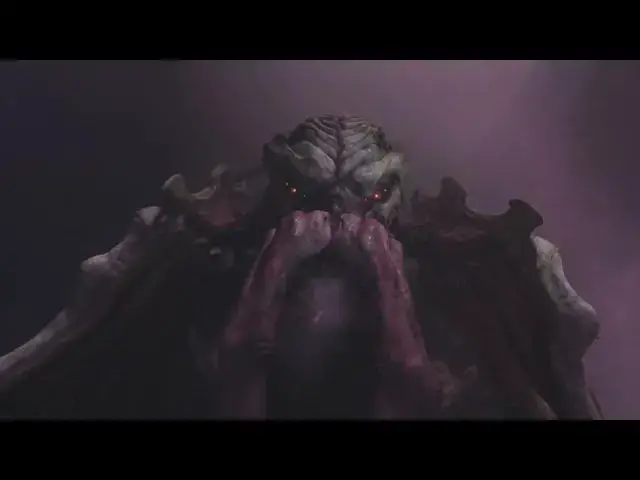 Video thumbnail for DOOM: The Dark Ages - Chapter 17 Lovecraftian Cosmic Hallway Sequence: Cthulhu Eats Slayer Cutscene