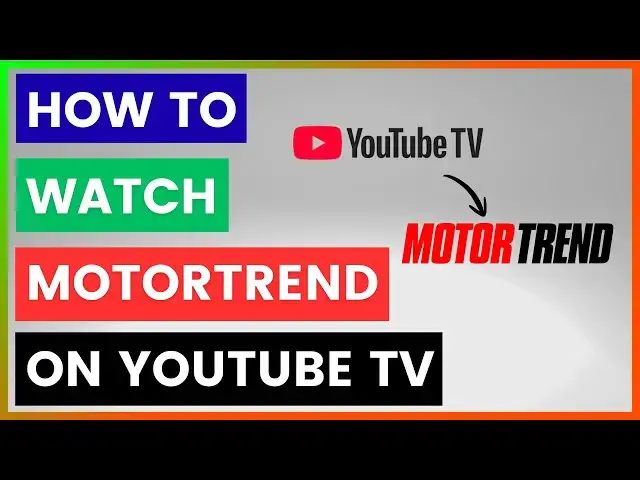 Video thumbnail for How To Watch MotorTrend On YouTube TV? [in 2026]