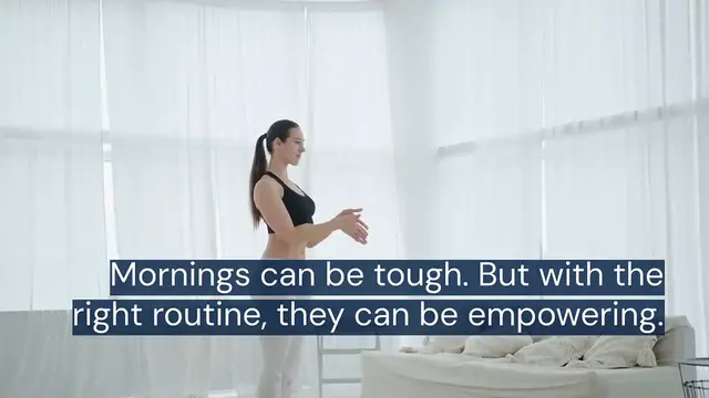 'Video thumbnail for How to Stay Motivated with Your Morning Routine'