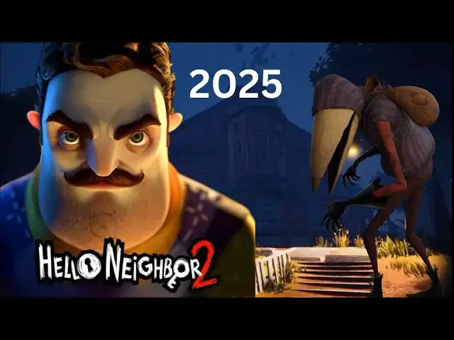 'Video thumbnail for Hello Neighbor 2 Full Game + The Forest Walkthrough No commentary in 2025'