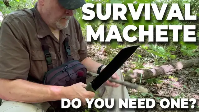 Video thumbnail for SURVIVAL MACHETE? | Odenwolf Review