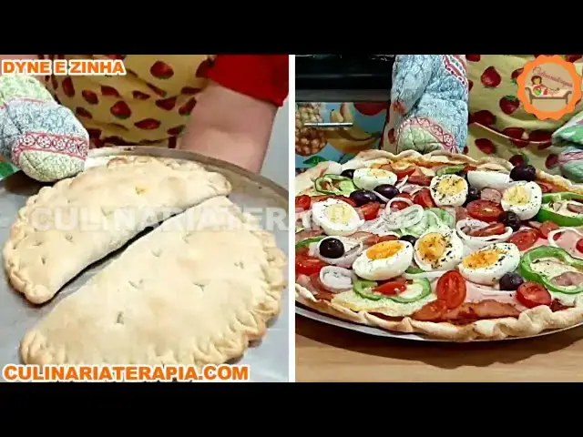 Video thumbnail for Aprenda Como Fazer Pizza e Calzones com Massa Profissional Ensinada por Especialista da Culinária!