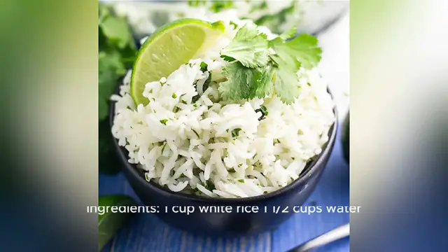 Video thumbnail for chipotle rice recipe
