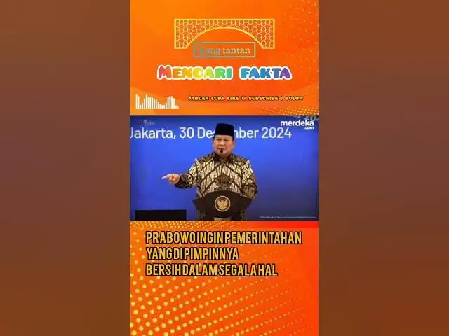 Video thumbnail for #beritaterkini #news #reels #prabowo