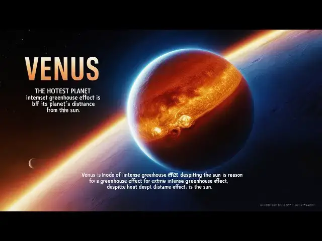 Video thumbnail for ¿Cuál es el planeta más caliente del sistema solar y por qué no es el más cercano al Sol?