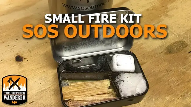 Video thumbnail for Small Fire Kit from SOS Outdoors