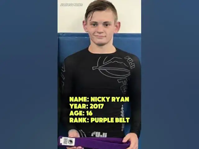 Video thumbnail for Nicky Ryan BJJ Rank | JiuJitsu News