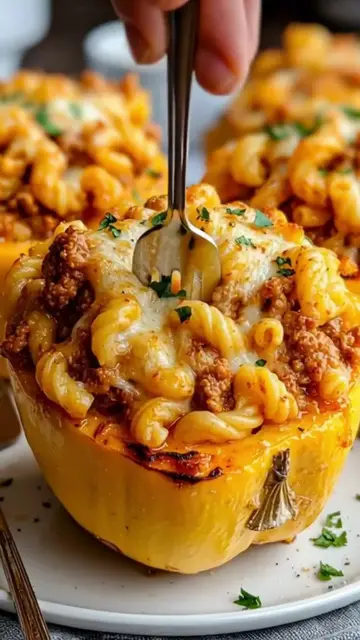 Video thumbnail for Hot Honey Chili Mac Stuffed Squash Recipe | Easy Fall Comfort Food
