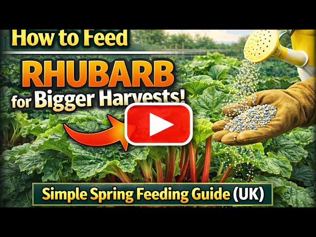 Video thumbnail for How to Feed Rhubarb for Bigger Harvests | Simple Plant Feeding Guide