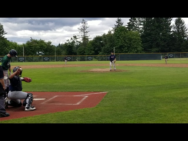 Video thumbnail for Pitching 6-10-18  hitter #2