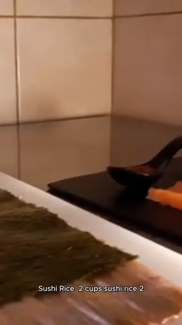'Video thumbnail for Sushi recipe '