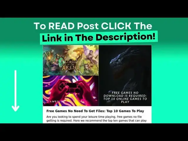 Video thumbnail for Free Games No Need To Get Files: Top 10 Games To Play