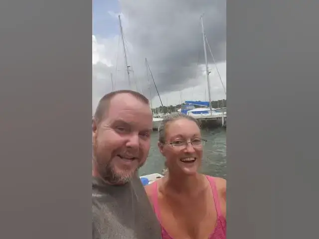 'Video thumbnail for Had a little lunch, getting to the boat before the storm.  #svaguaazul #dominicanrepublic #island'