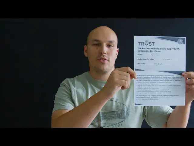 'Video thumbnail for How to Complete the Recreational Drone Safety Certification Test from the FAA'