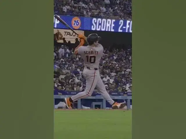 'Video thumbnail for Giants Edit vs Dodgers 6/13/25 #baseball #edit #sfgiants'