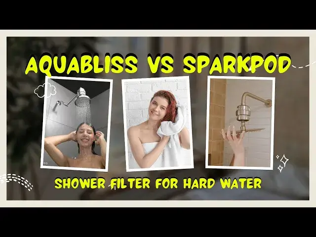 Video thumbnail for Aquabliss vs Sparkpod Shower Filter for Hard Water