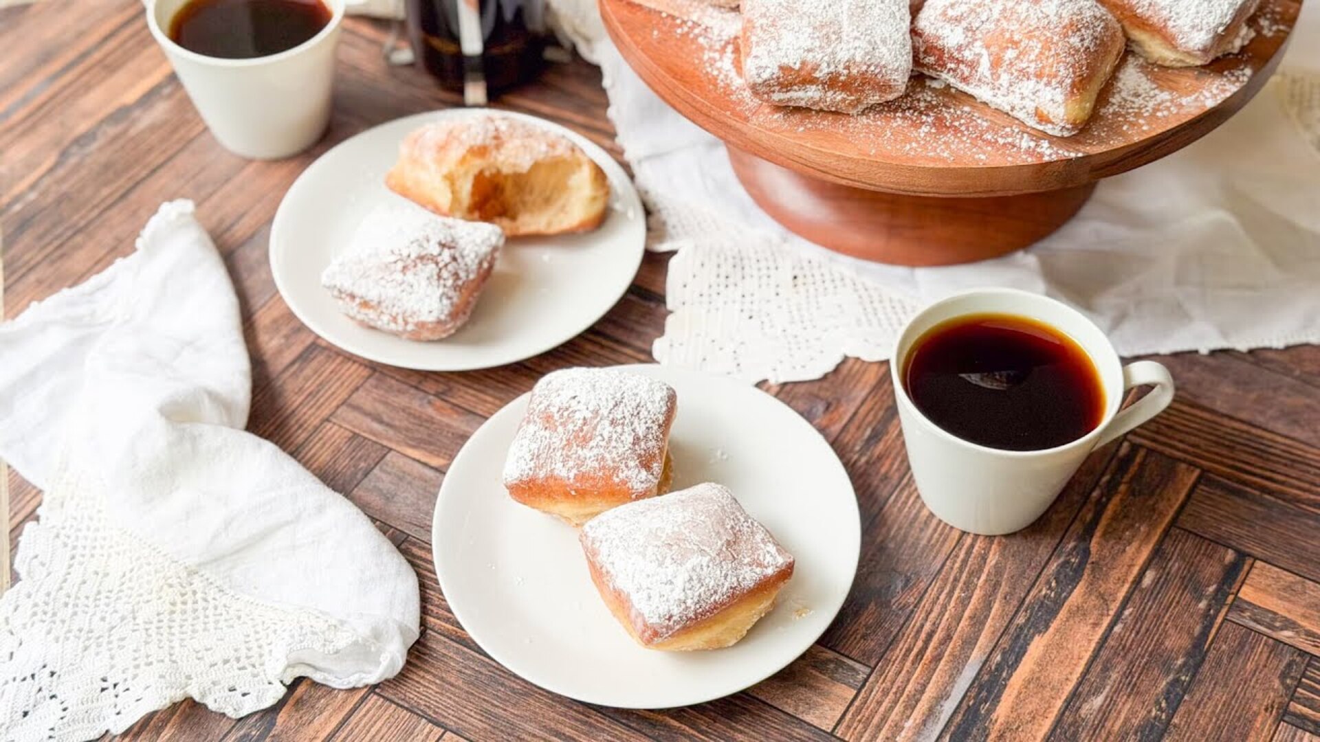 Video thumbnail for Classic Sugar-Coated Beignets Recipe