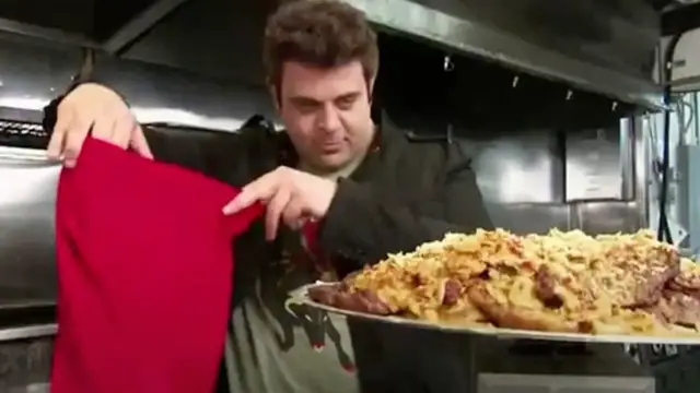 'Video thumbnail for The Biggest Steaks Ever Consumed On Man V Food'