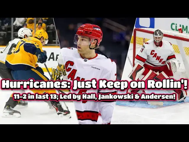 'Video thumbnail for How Taylor Hall & New Acquisitions are Powering the Hurricanes' Season'