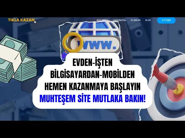 Video thumbnail for Evden İşten Cepten Video ve Reklam İzleyip Para Kazanın #parakazan #reklamizle #videoizle