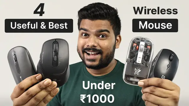 Video thumbnail for 4 Useful & Best Wireless Mouse Under ₹1000
