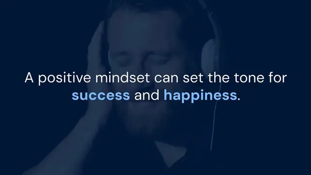 'Video thumbnail for Morning Routine for a Positive Mindset'