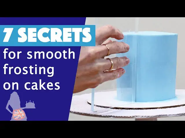 'Video thumbnail for 7 Secrets For Smooth Frosting On Cakes'
