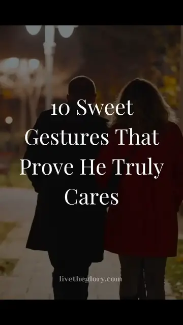 Video thumbnail for 10 sweet gestures that proves he truly cares