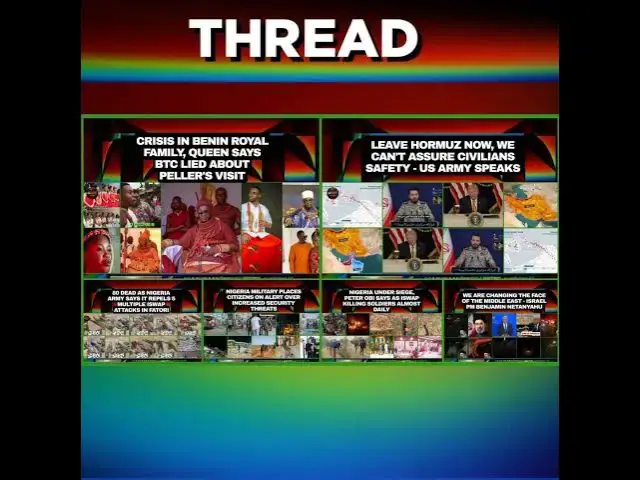 Video thumbnail for NewsThread @10am 21-3