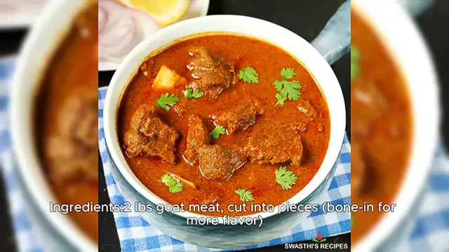Video thumbnail for Savory Curry Goat